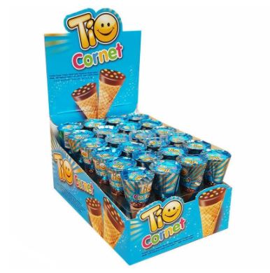 detail Tio Cornet 25g oříškový kornoutek (24)