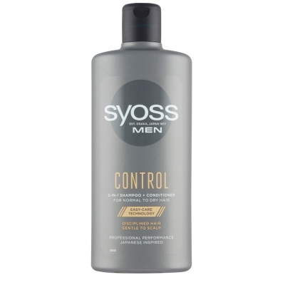 detail Syoss šampon 440ml Control (6)