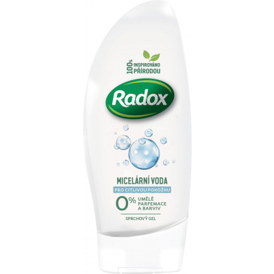 detail Radox sprchový krém 250ml Micelární voda (6)