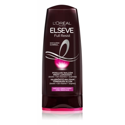 detail Loreal elseve 200ml balzám Full Resist černý (6)