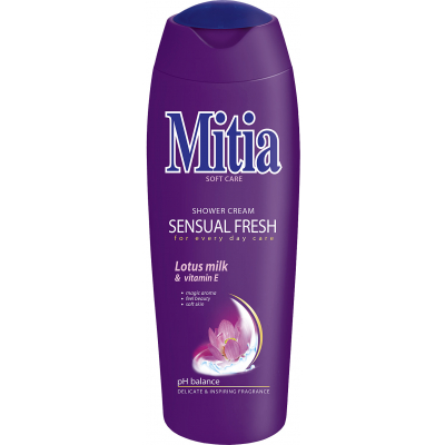 detail MITIA sprchový krém 400 ml Sensual Fresh