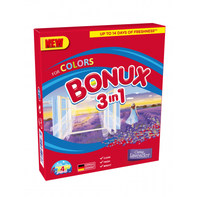 chi tiết Bonux prací prášek 300g Lavender