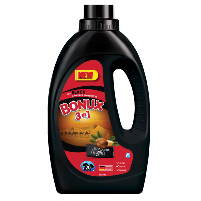 chi tiết Bonux 1,1l prací gel morrocan argan oil