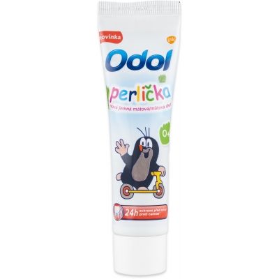 detail Odol zubní pasta perlička 50ml mátová (modrá)
