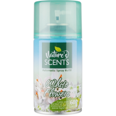 detail Nature scents 260ml White flowers náplň