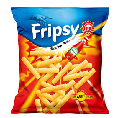 detail Fripsy 50g sticks kečup (25)