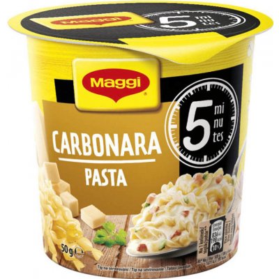 detail MAGGI 5min Cup Carbonara těstoviny 50g (8)
