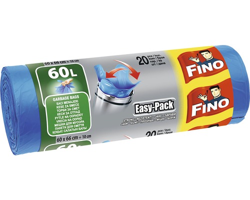 Fino sáčky do koše easy pack 60l/20ks