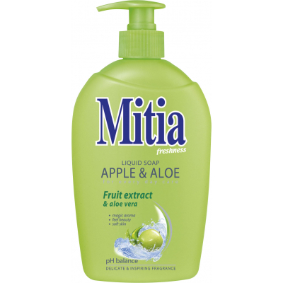 detail Mitia tekuté mýdlo 500ml apple aloe