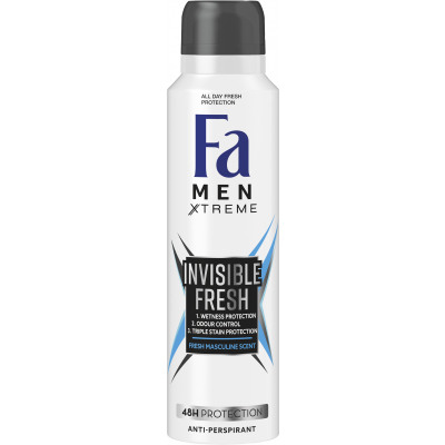 chi tiết Fa deosprej 150ml MEN Invisible Fresh (6)