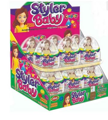 detail Plastové vajíčko Styler Baby 10g (12)