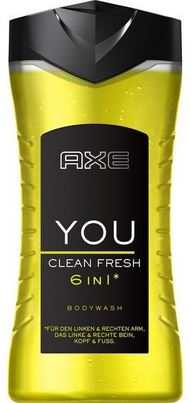 chi tiết Axe sprchový gel 250ml YOU Clean Fresh