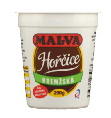 detail MALVA Hořčice kremžská 200g (40)