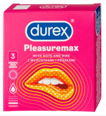 detail Durex kondom 3ks Pleasuremax (24)