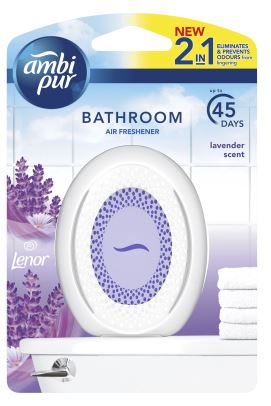 detail Ambipur Bathroom osvěžovač koupelny 7,5ml Lavender scent (8)