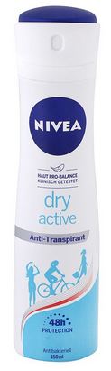 detail Nivea deosprej 150ml Dry Active/fresh (6)