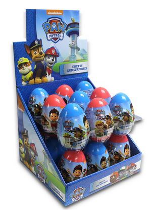 chi tiết Paw patrol surprise egg with candies 10g vajíčko (24)