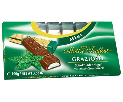 Grazioso čokoláda 100g Mint