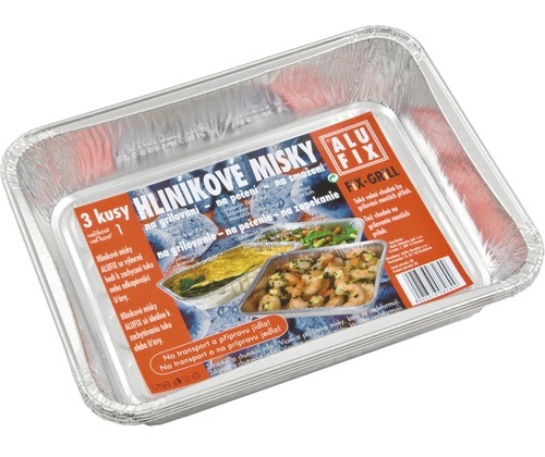 chi tiết ALUFIX hliníková miska malá 3ks (khay nuong) (20)