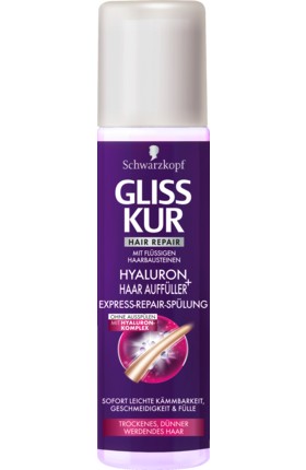 detail Glisskur 200ml expresní sprej na vlasy hyaluron