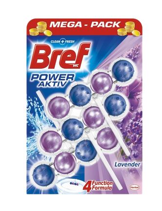 chi tiết Bref kuličky WC závěs 3x50g Lavender