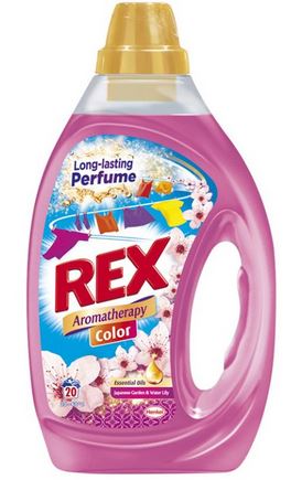 detail Rex prací gel 1l Color Japanese Garden water lily