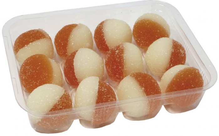 detail Klim Fruit ball želé kuličky 245g Pomeranč (12)