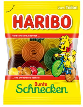 detail Haribo 160g Bunte Schnecken (30)