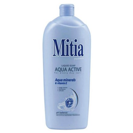 detail Mitia tekuté mýdlo refill 1000l aqua active