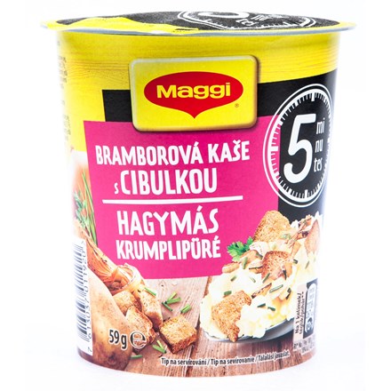 detail MAGGI 5min Cup Bramborová kaše s cibulkou 59g