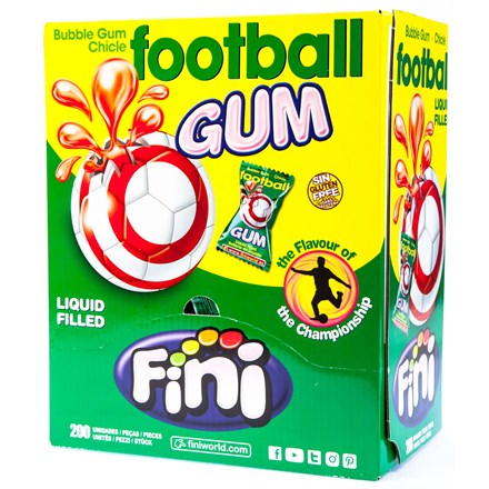 detail Fini 200ks žvýkačky football
