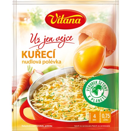detail VITANA Už jen vejce Kuřecí s nudličkami 38g (25)
