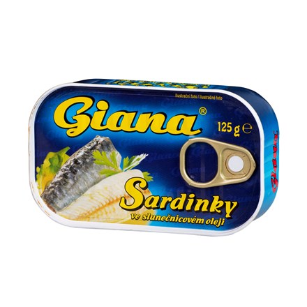 detail GIANA sardinky 125g eo ve slunečnicovém oleji (hop sat) (24)