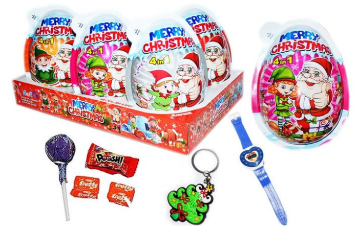 detail Merry Christmas vajíčko 20g surprise (6)