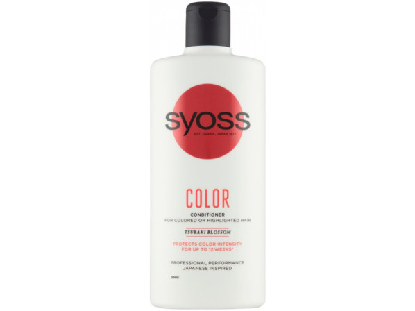 chi tiết Syoss balzám 440ml Color (6)