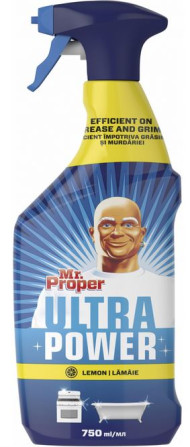 detail Mr. Proper 750ml spray ultra power Lemon