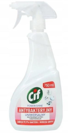 detail Cif Power and Shine 750ml Univerzální antibakteriální