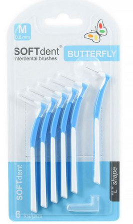 chi tiết SoftDent Mezizubní kartáčky I 6ks M