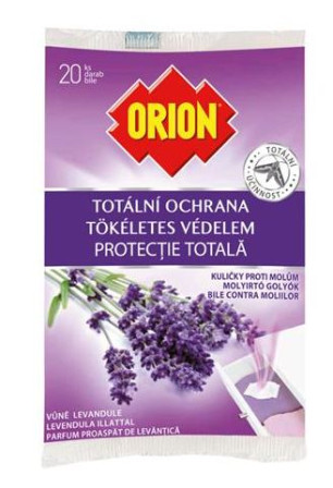 detail Orion frag. kuličky proti molům 20ks v sáčku levandule