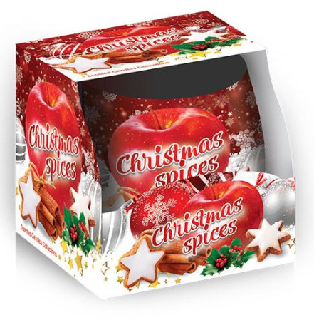 chi tiết Santo svíčka 100g (12) Chrismas Spices Apple Cinnamon