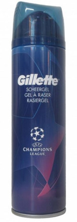 chi tiết Gillette fusion5 gel na holení 200ml ultra sensitive Champion League