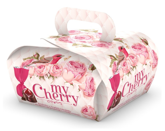 detail My Cherry 155g pralinky z hořké čokolády s celou višní v likéru (6)