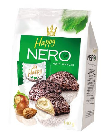 detail Happy Nero Hazelnuts wafers 140g (10)