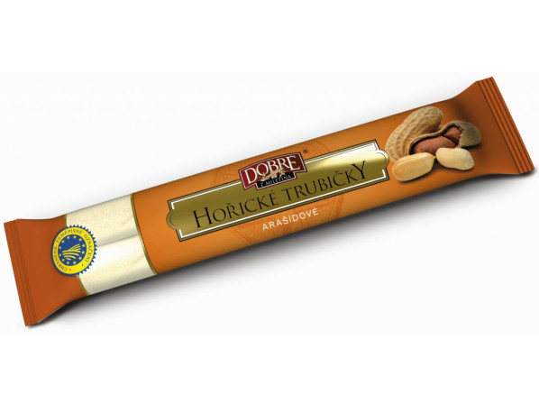detail DOBRÉ Hořické trubičky 38g arašídové