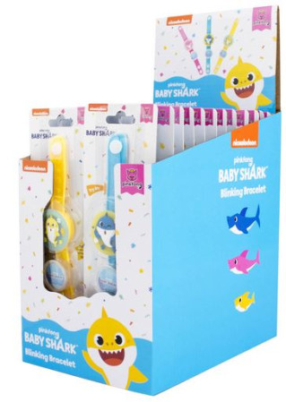 chi tiết Sweet'n Fun Baby Shark blinking bracelet (dong ho) (24)