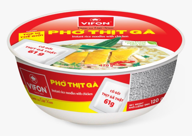 detail Vifon 120g instantní nudle v misce kuřecí (PHO BAT GA) (12)