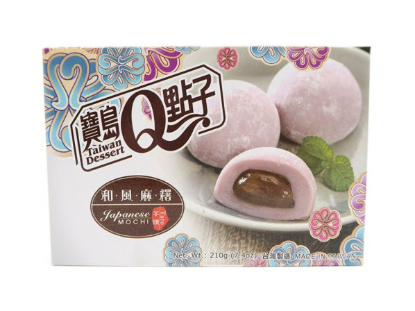 chi tiết Q Mochi koláčky 210g Taro (24) / Vi khoai mon