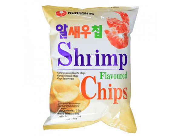 chi tiết Nongshim chips 75g Shrimp flavoured