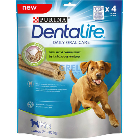 chi tiết Dentalife pochoutka large 115g čistící zuby (5)