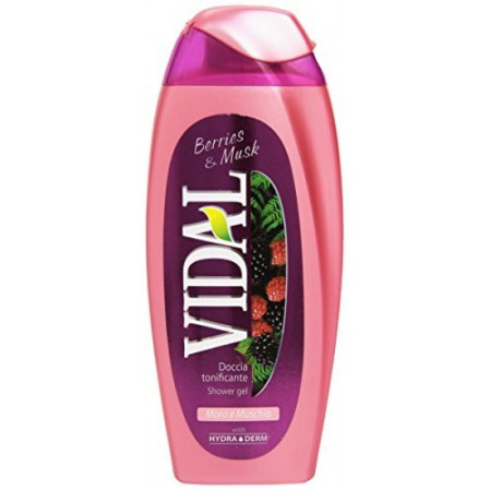 chi tiết Vidal sprchový gel 250ml Berries musk